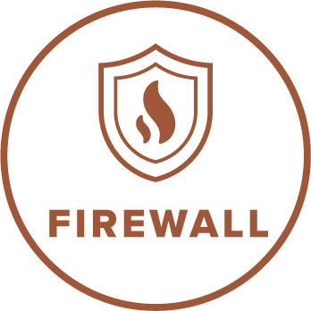 El FIREWALL es de un material especial adoptado por moretti design para la construcción de la cámara de combustión.