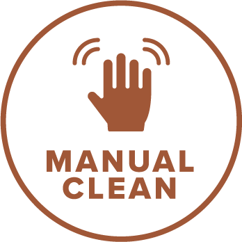 Tiradores manuales para limpieza del intercambiador..
